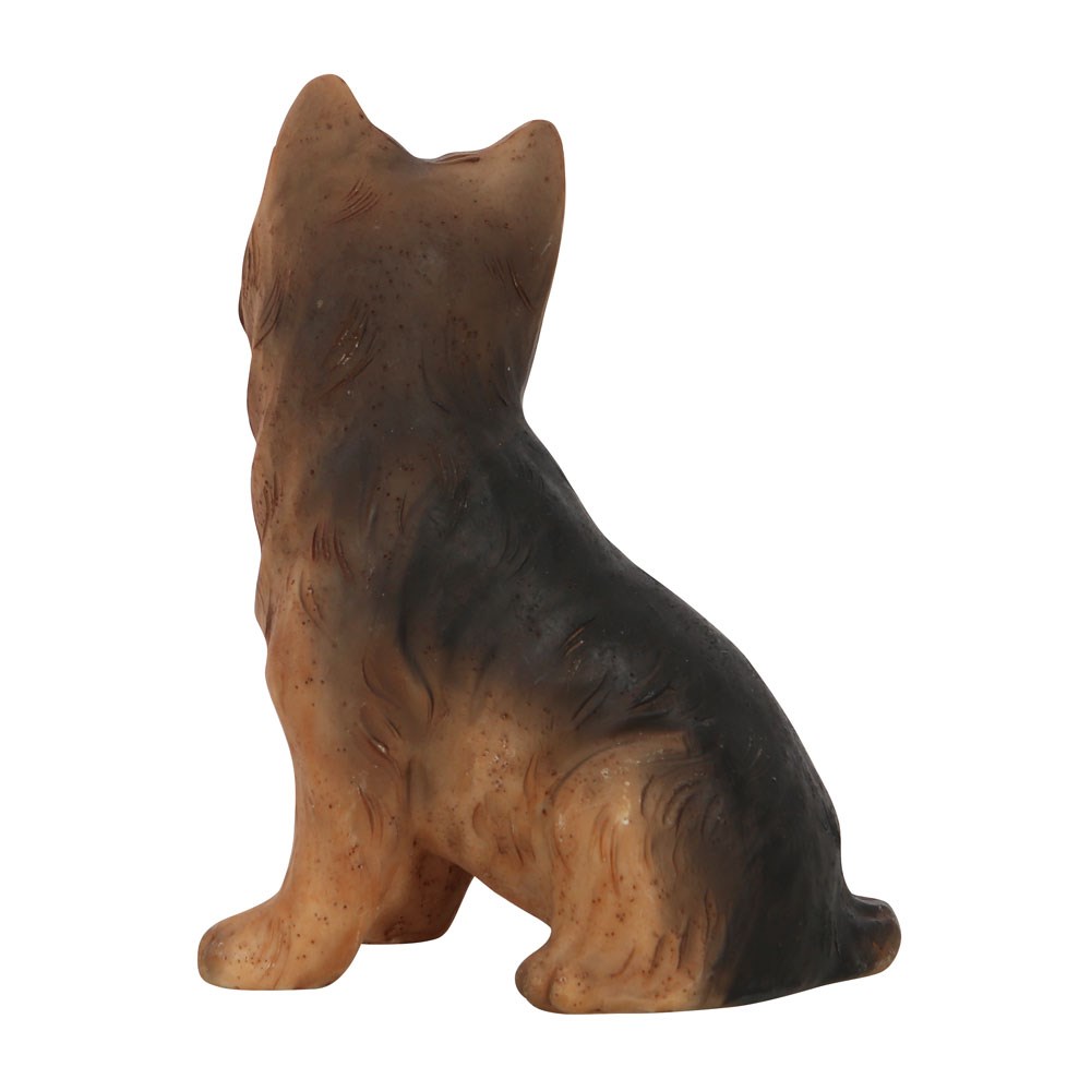 Sitting Yorkshire Terrier Figurine with Sentiment Card2