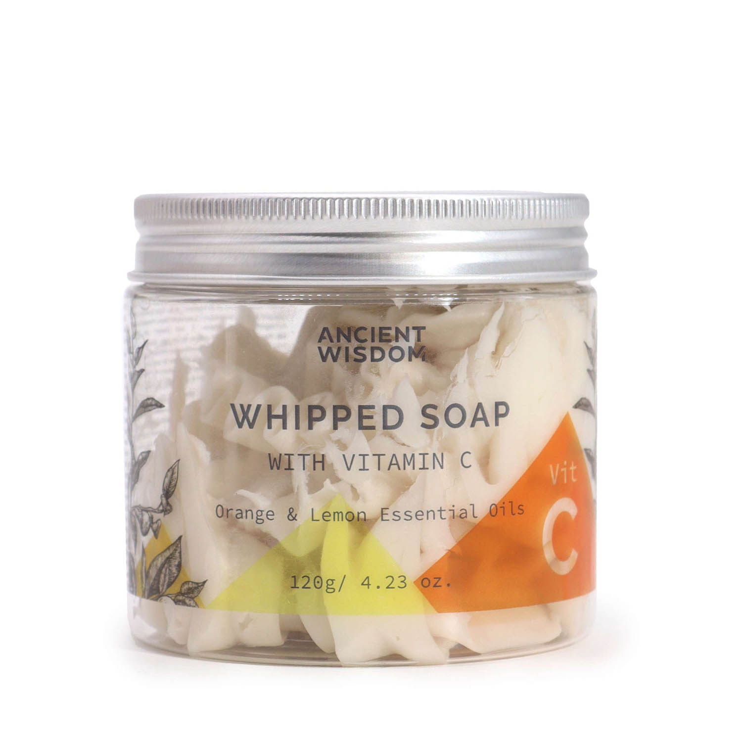 Vitamin C Whipped Soap – Orange & Lemon Aromatherapy (120g)