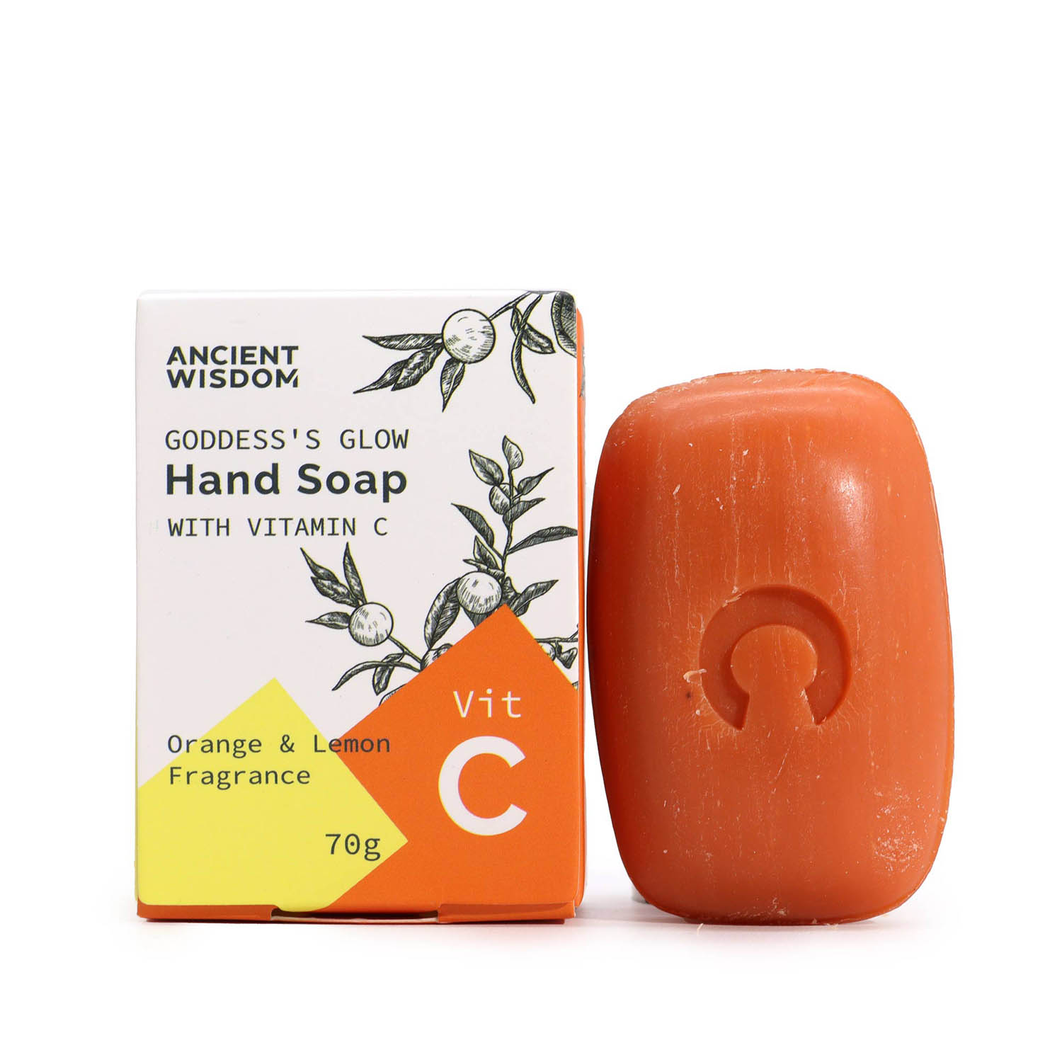 Brightening Vitamin C Hand Soap – Goddess's Glow (70g)