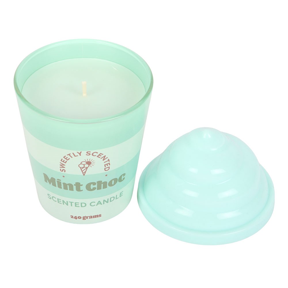 Mint Choc Ice Cream Scented Candle1