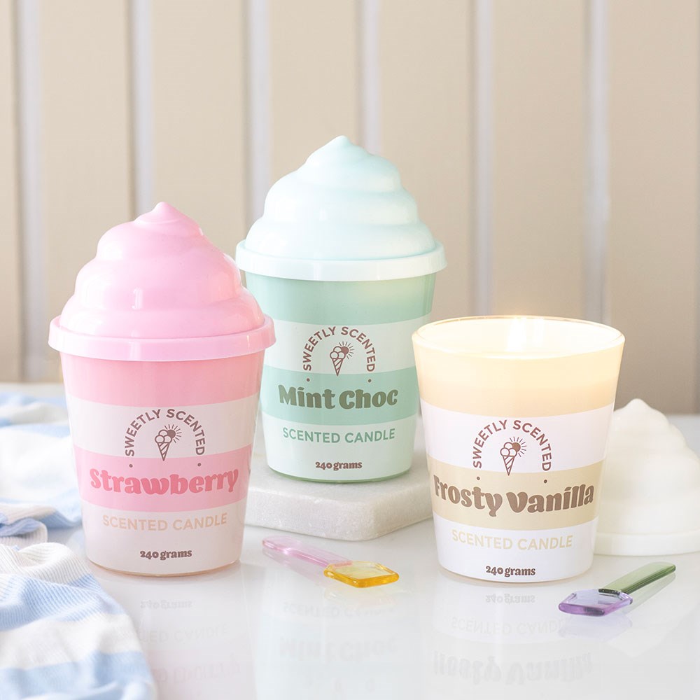 Mint Choc Ice Cream Scented Candle4