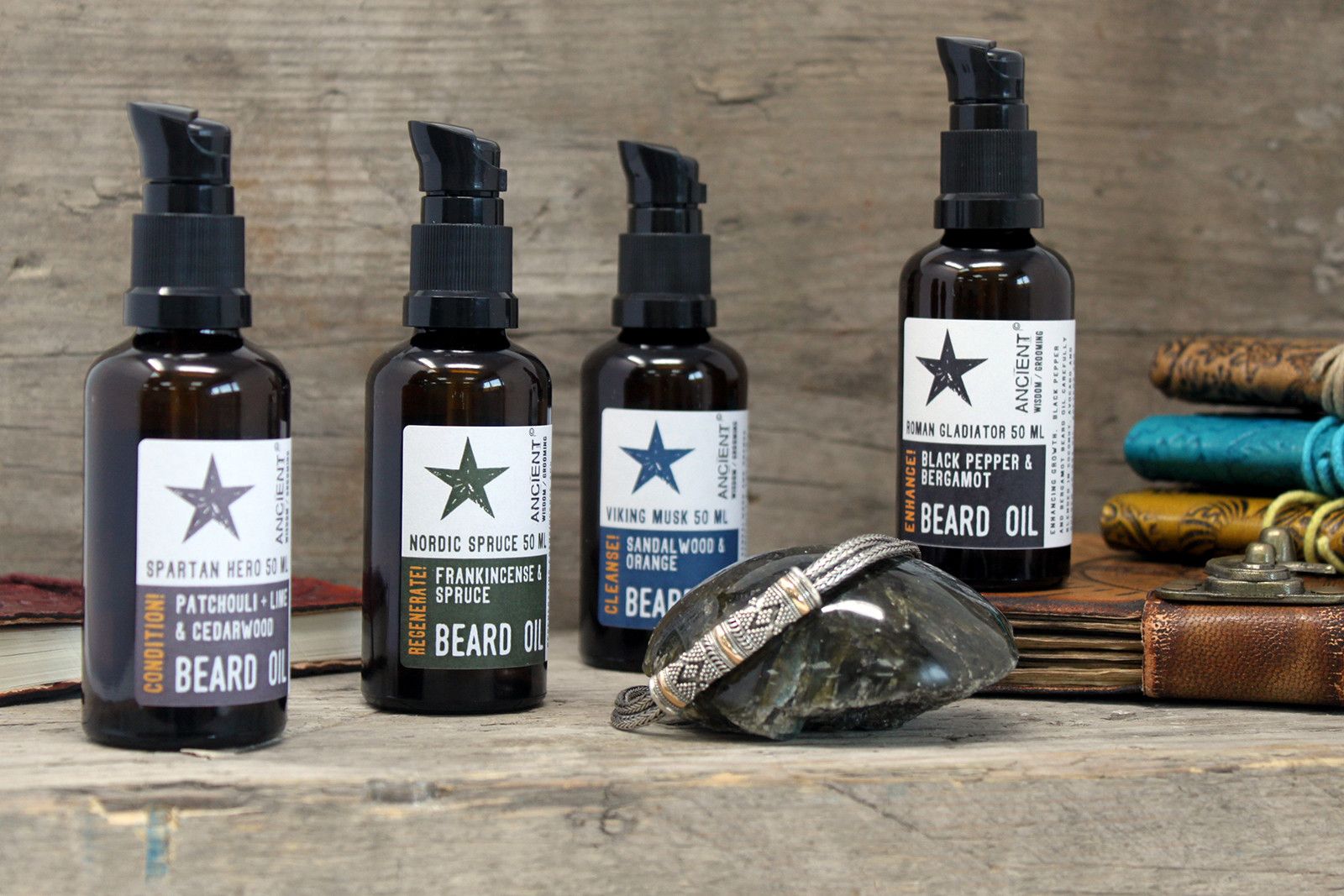 Spartan Hero Beard Oil - Condition! - Patchouli, Lime & Cedarwood (50ml)6