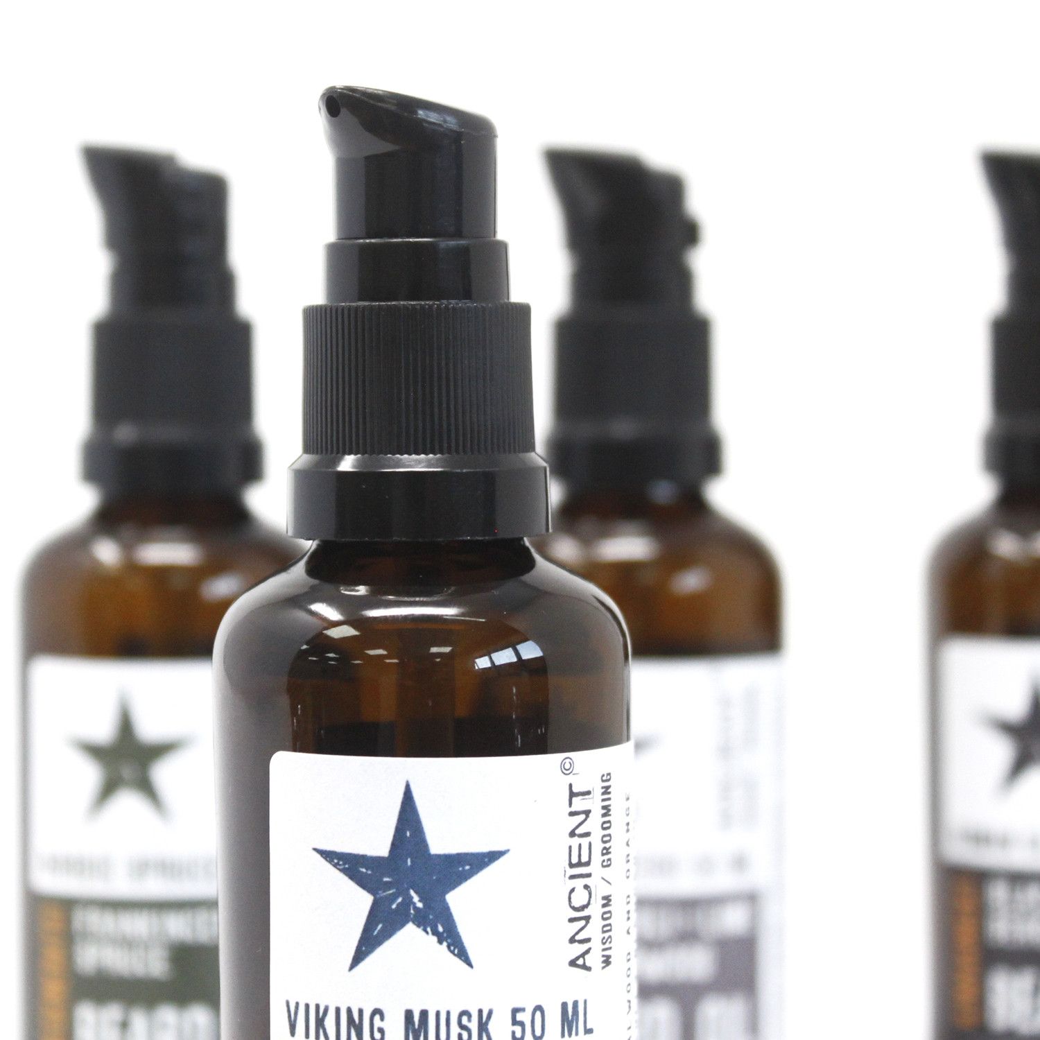 Viking Musk Beard Oil - Cleanse! - Sandalwood & Orange (50ml)3