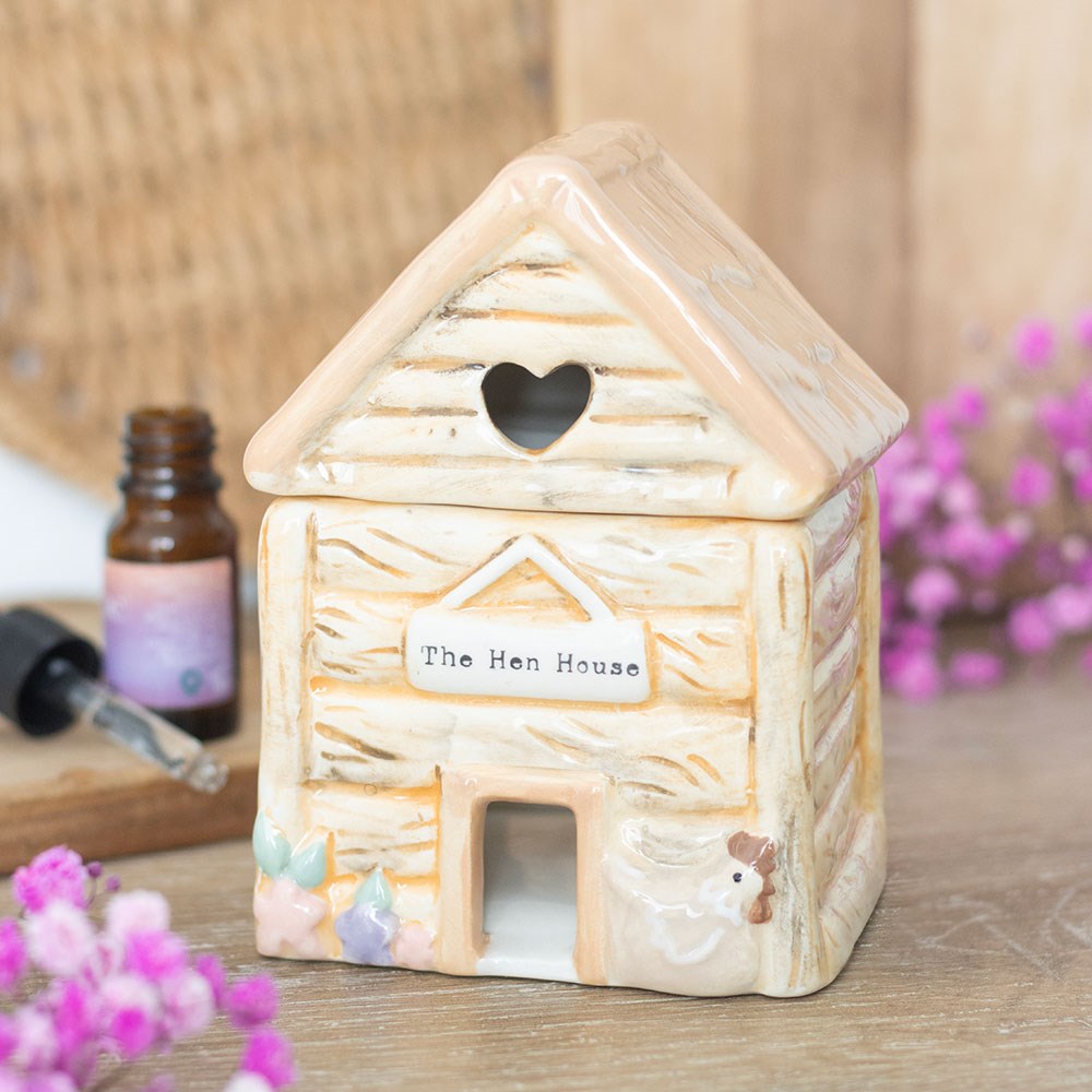 Ceramic Hen House Oil Burner3