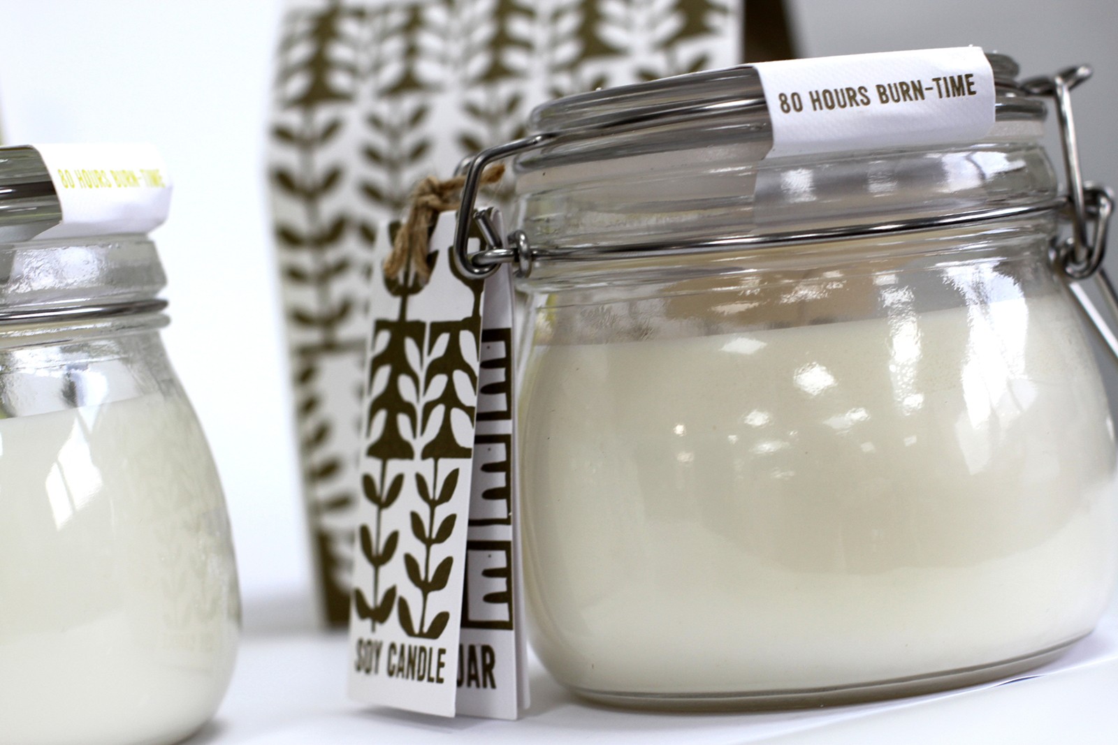 Agnes & Cat White Fig Soy Candle – Reusable Kilner Jar (400ml)2