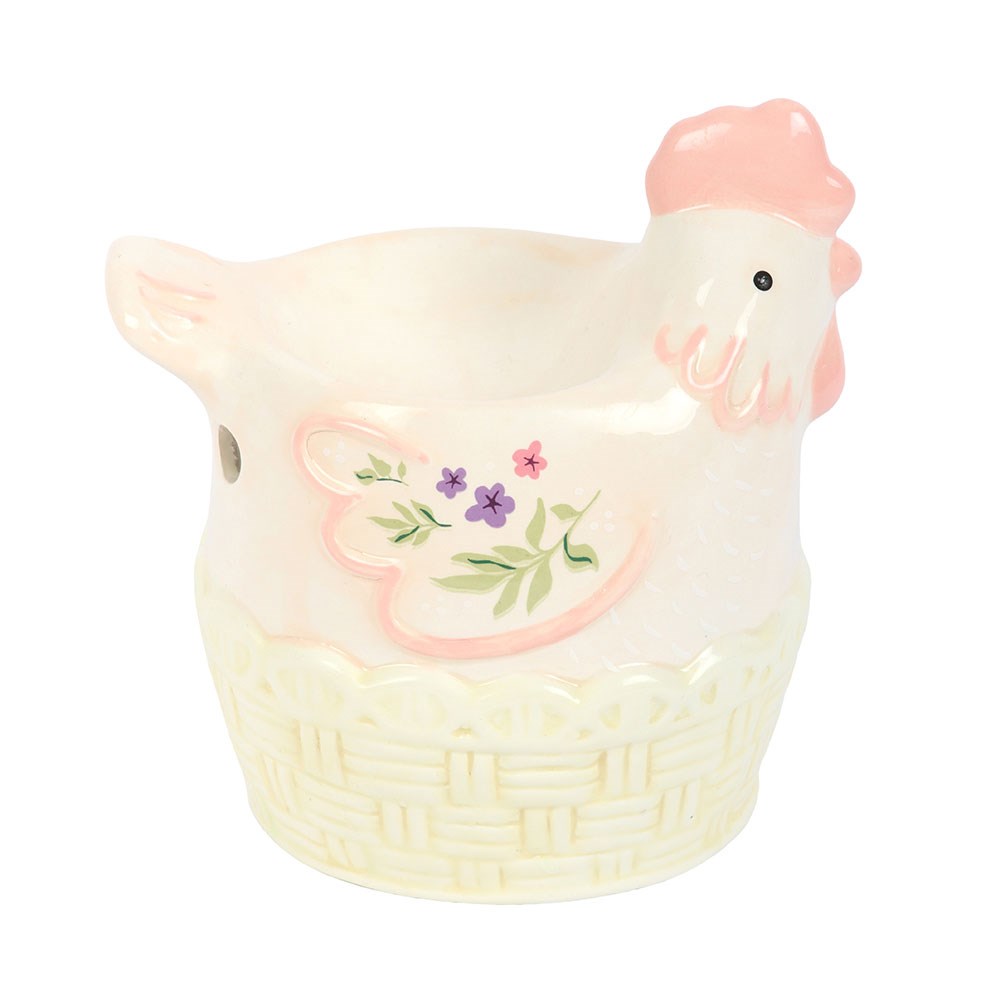 Pastel Hen Oil Burner and Wax Warmer1