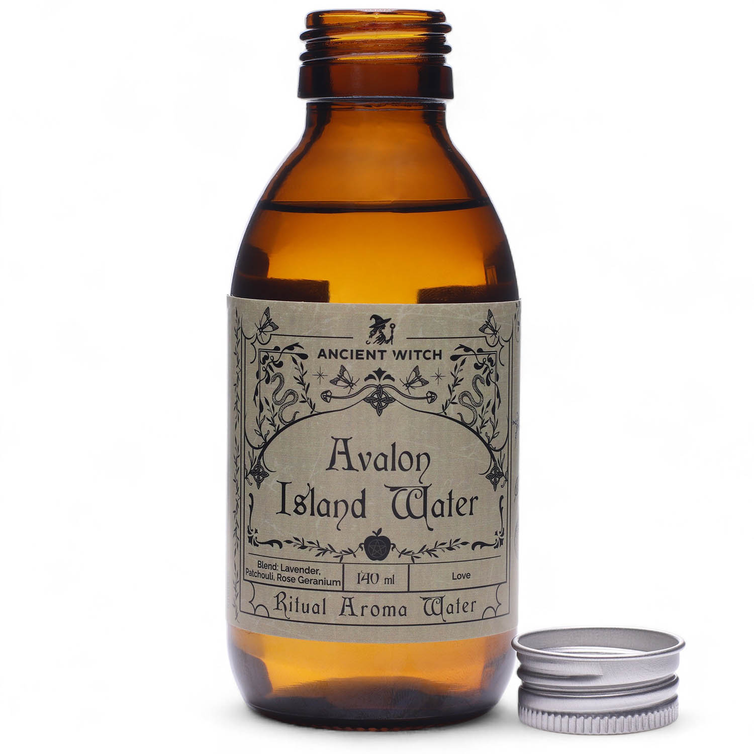 Ancient Witch Ritual Water - Avalon Island (Love & Healing) - 140ml1