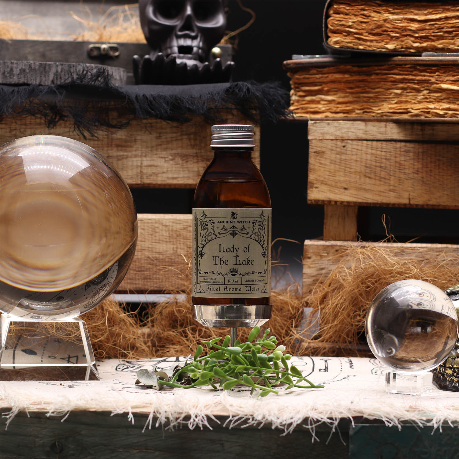 Ancient Witch Ritual Water - Lady of the Lake (Success & Creativity) - 140ml4