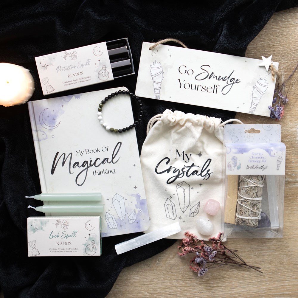 Energy Cleansing Smudge Kit with Amethyst Crystal5
