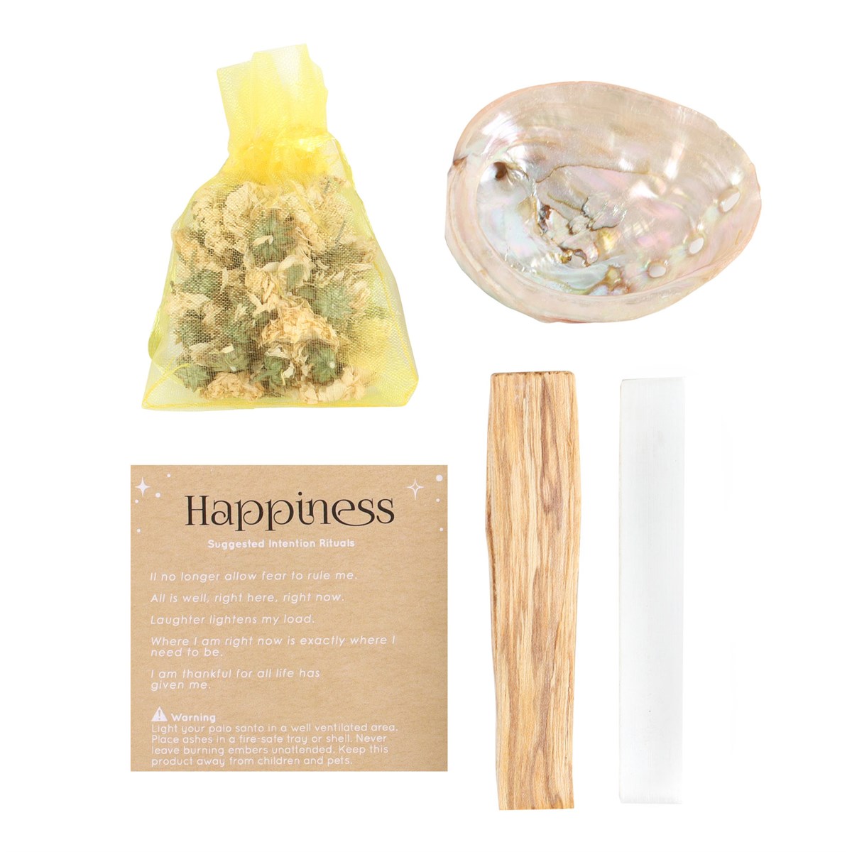 Herbal Magick Happiness Spell Kit Gift Set1