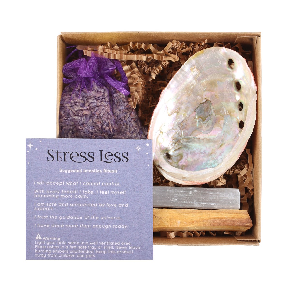 Herbal Magick Stress Less Spell Kit Gift Set