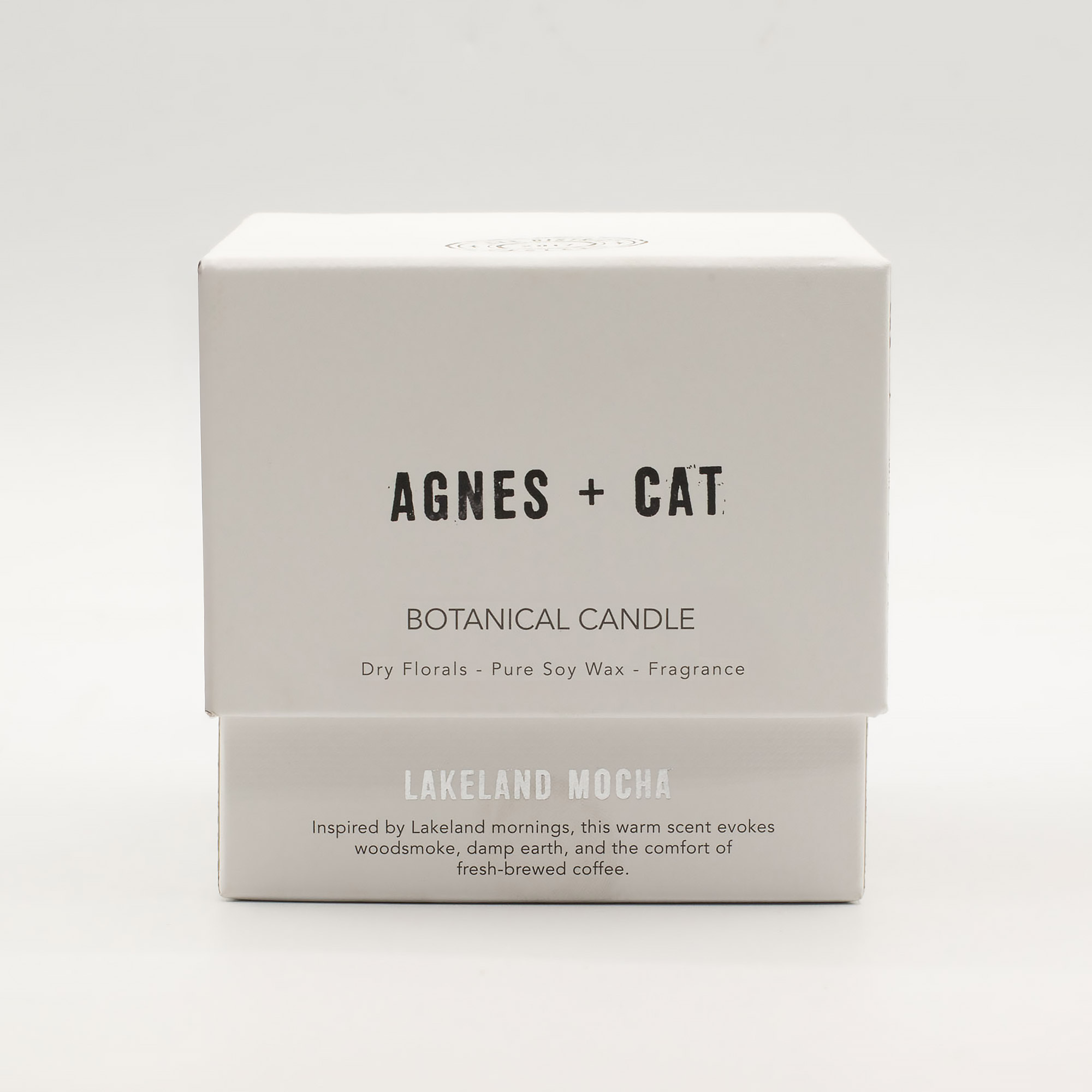 Agnes + Cat Lakeland Mocha Botanical Soy Wax Candle (350g)2