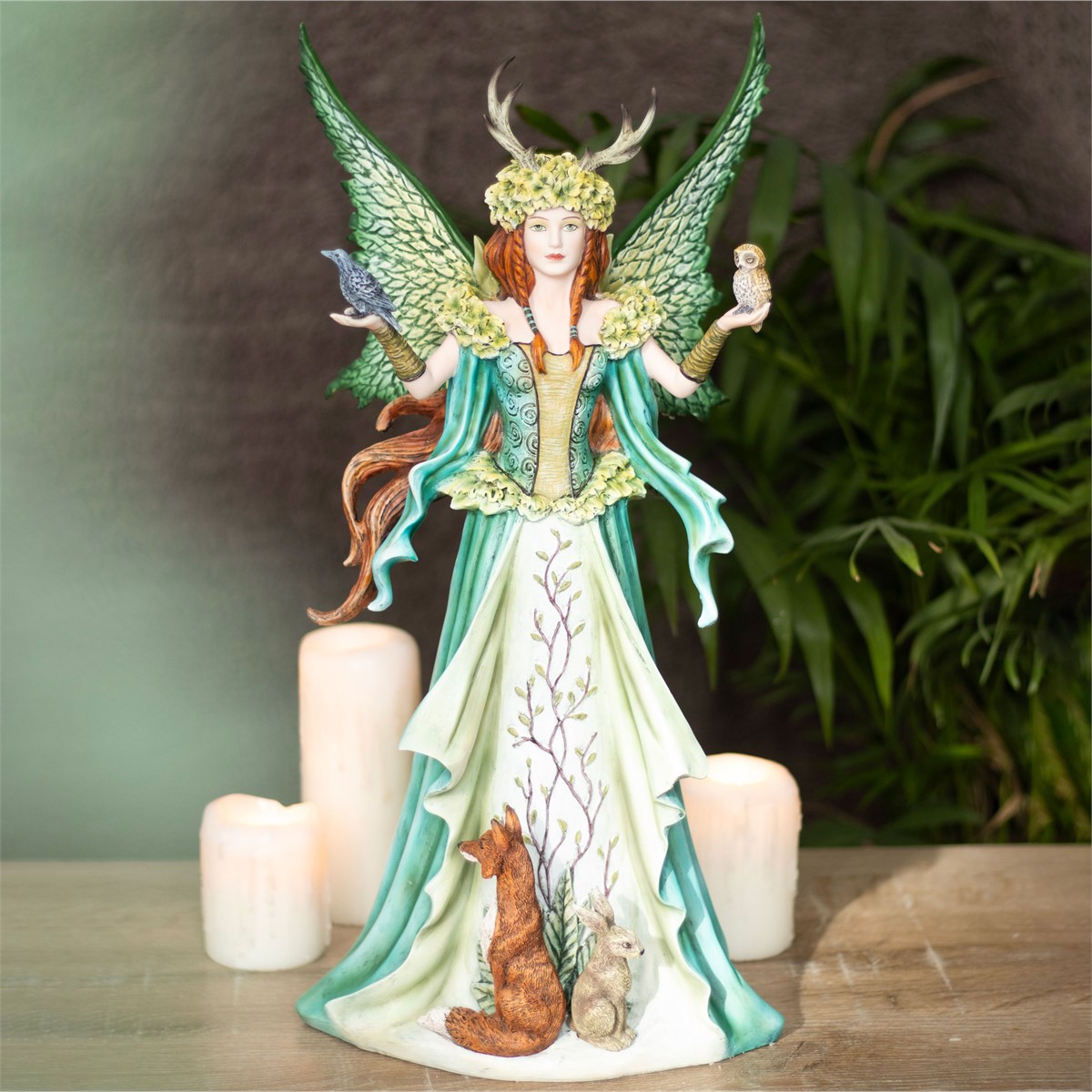'The Caretaker' Forest Fairy Figurine by Amy Brown - 46cm5