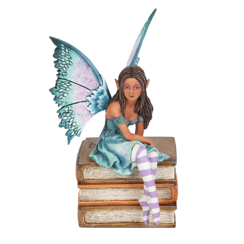'Book Fairy' Fairy Figurine by Amy Brown - 19cm