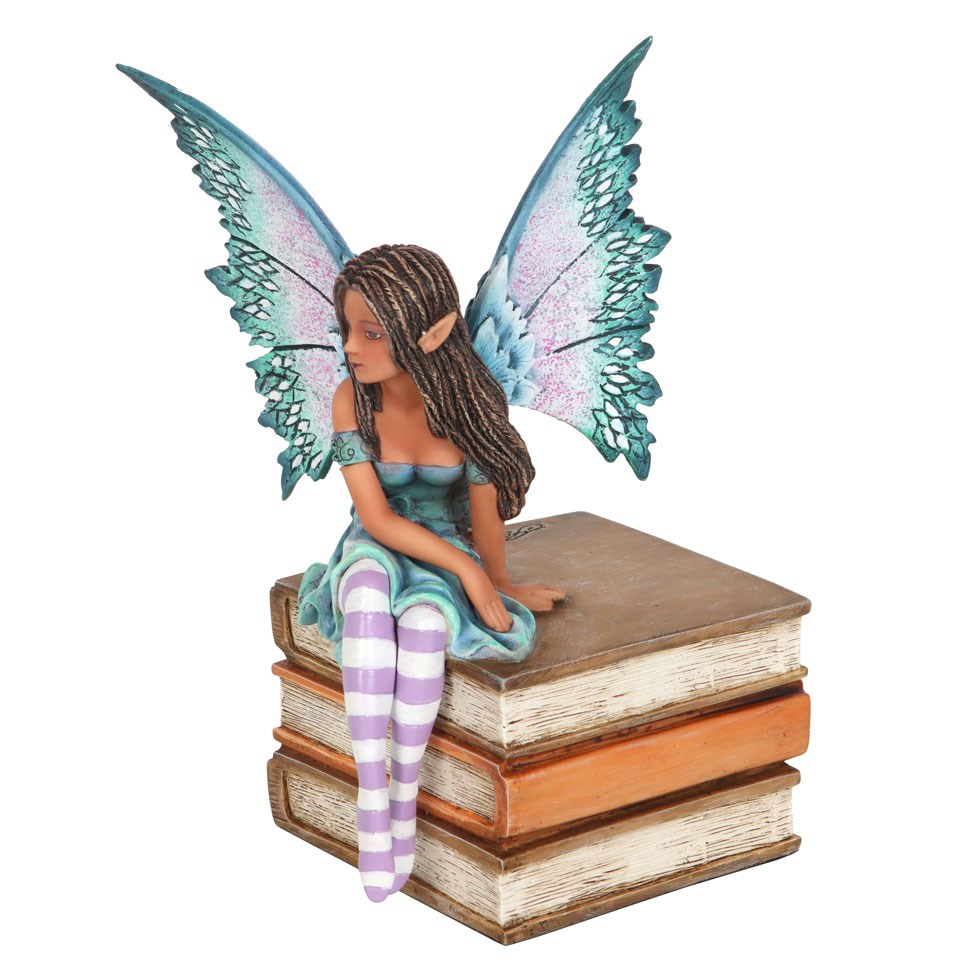 'Book Fairy' Fairy Figurine by Amy Brown - 19cm1