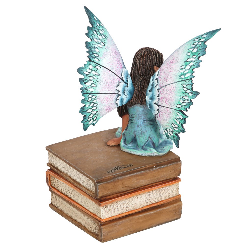 'Book Fairy' Fairy Figurine by Amy Brown - 19cm2