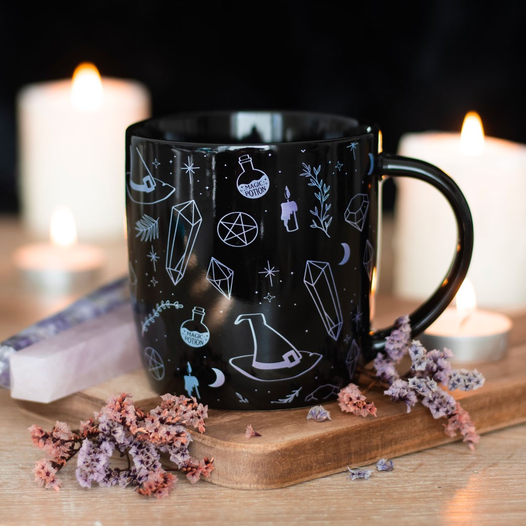 Crystal Witch Print Mug (360ml)3