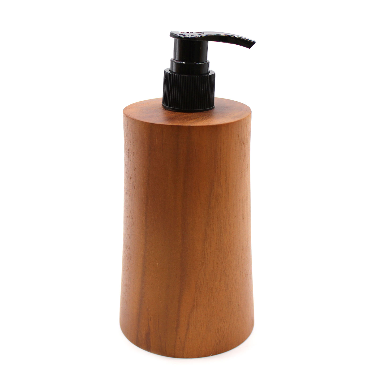 Tapered Teakwood Soap Dispenser - Handmade & Sustainable (200ml)1