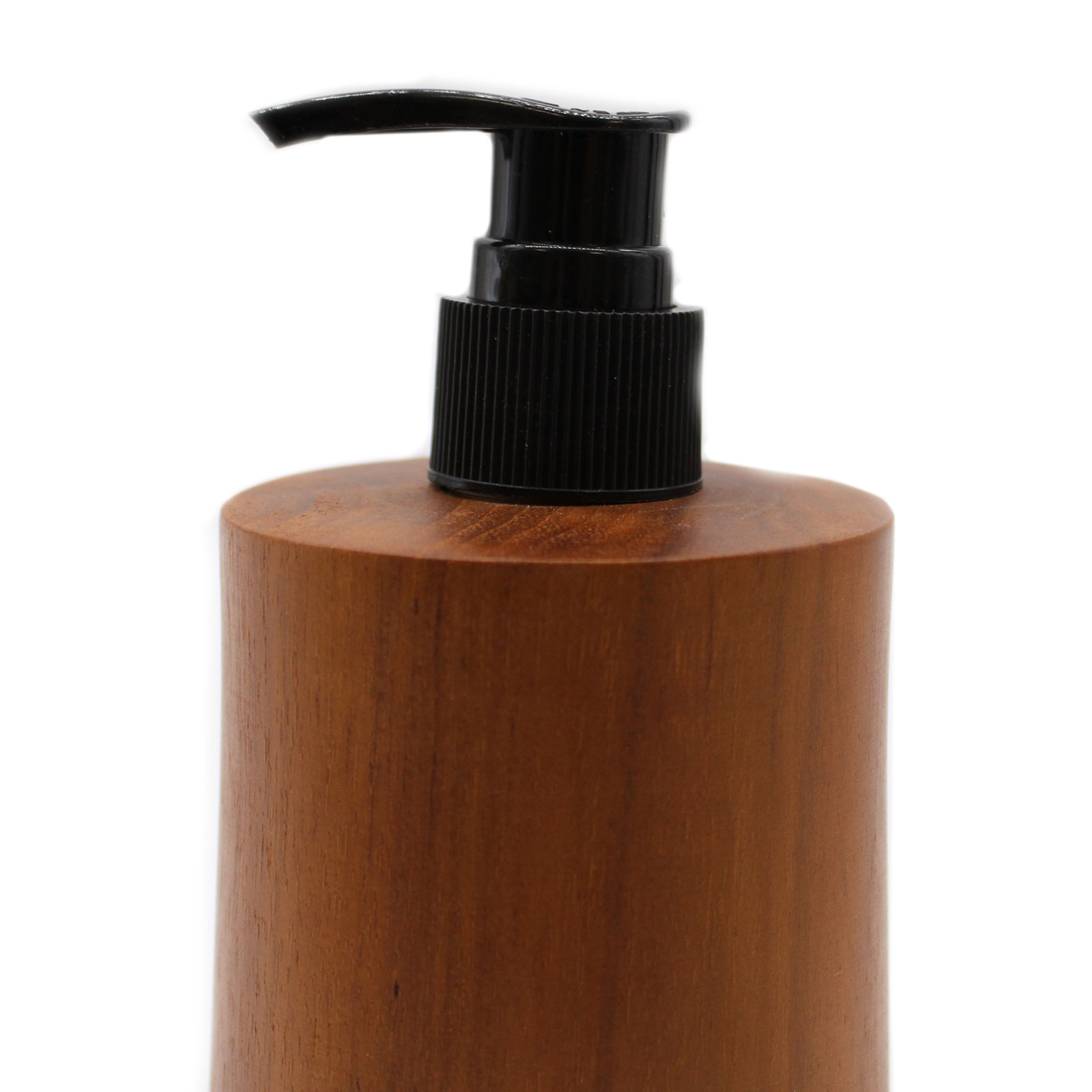 Tapered Teakwood Soap Dispenser - Handmade & Sustainable (200ml)3