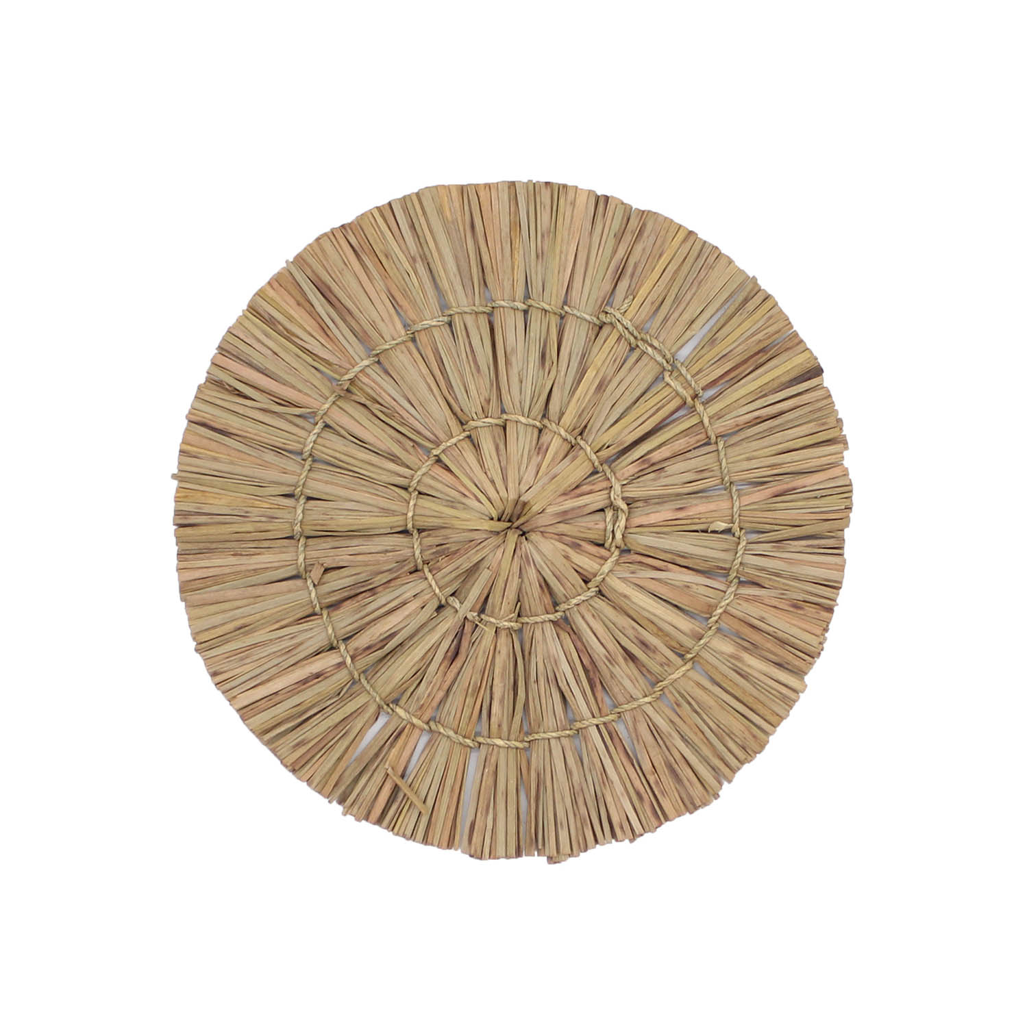 Set of 6 Natural Seagrass Wall Art – Bintang Collection6