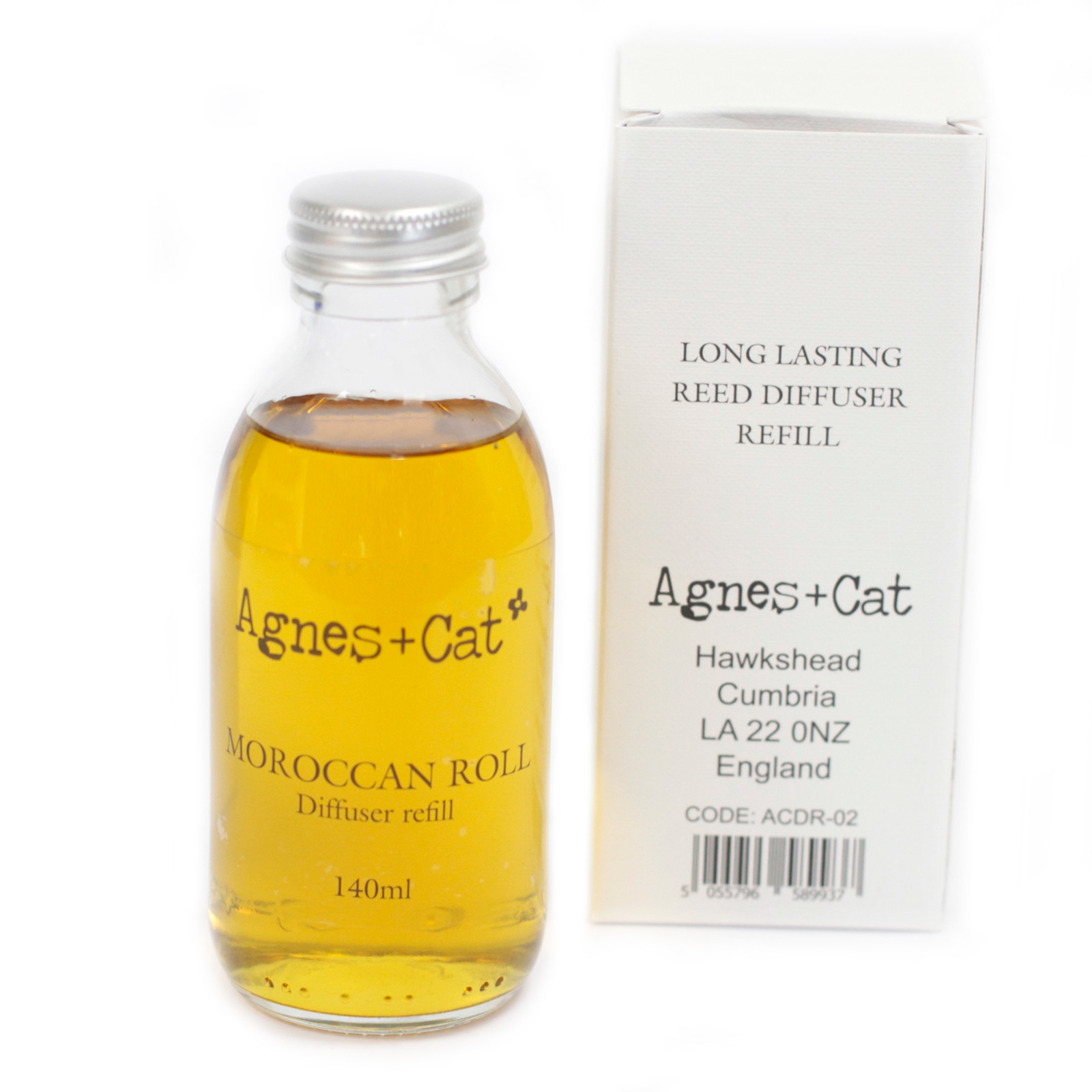 Agnes + Cat Moroccan Roll Reed Diffuser Refill (140ml)2