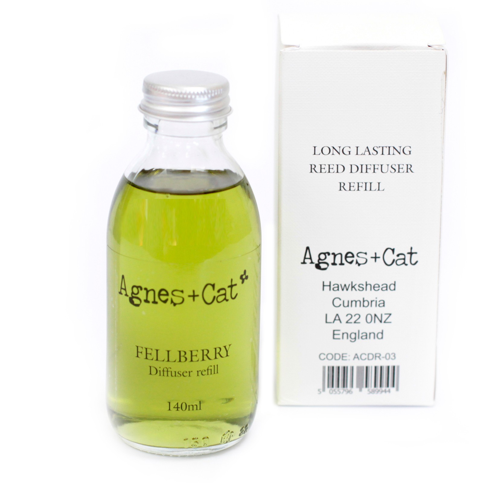 Agnes + Cat Fell Berry Reed Diffuser Refill (140ml)2