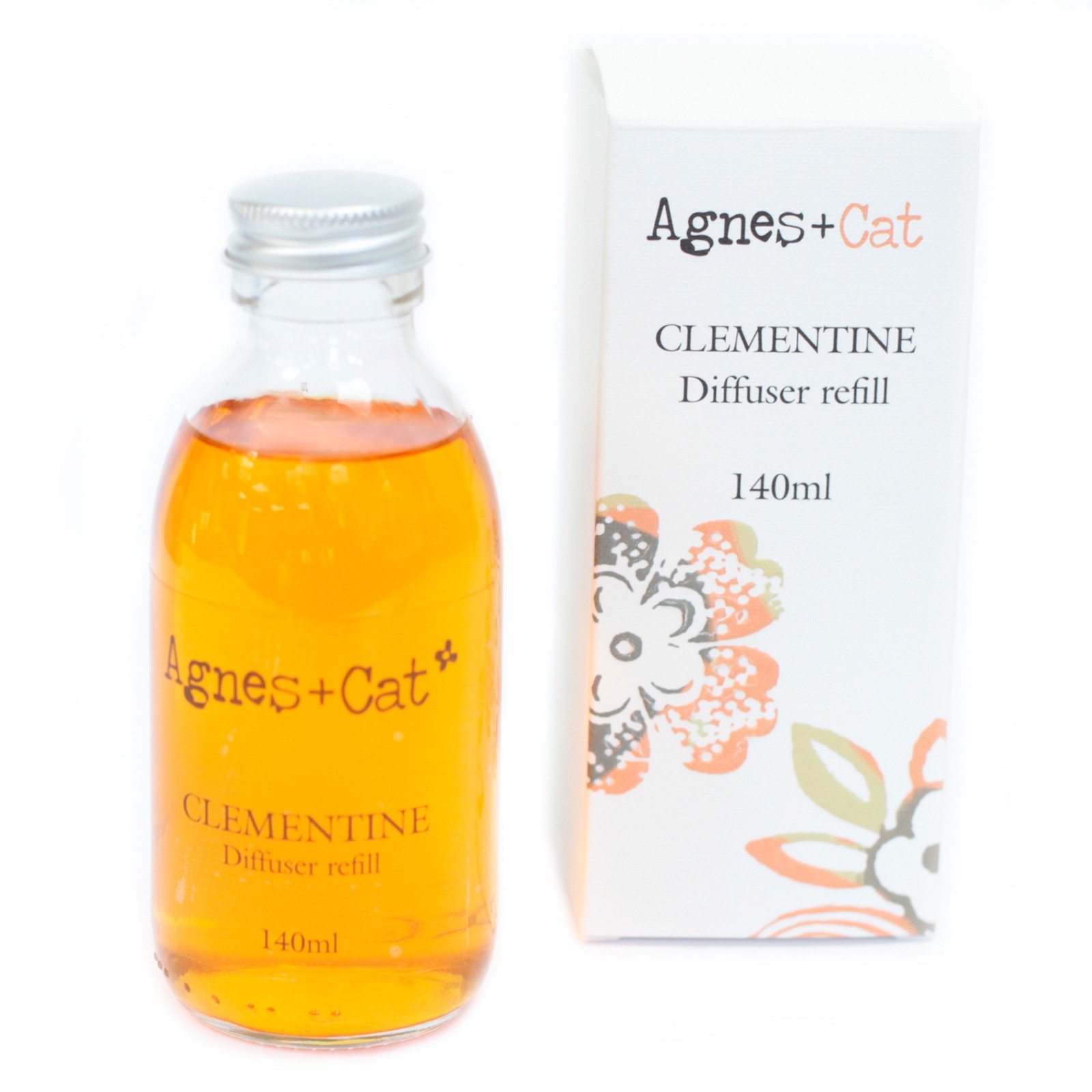 Agnes + Cat Clementine Reed Diffuser Refill (140ml)1