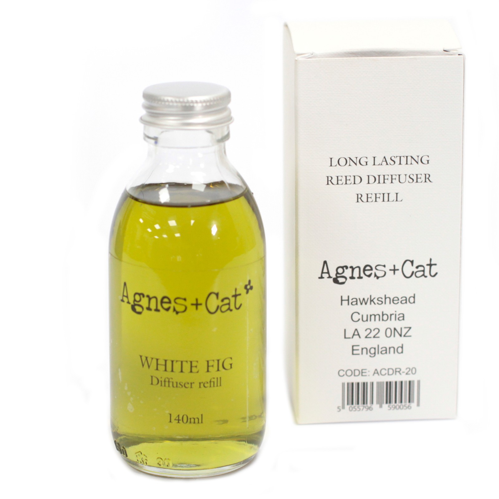 Agnes + Cat White Fig Reed Diffuser Refill (140ml)2