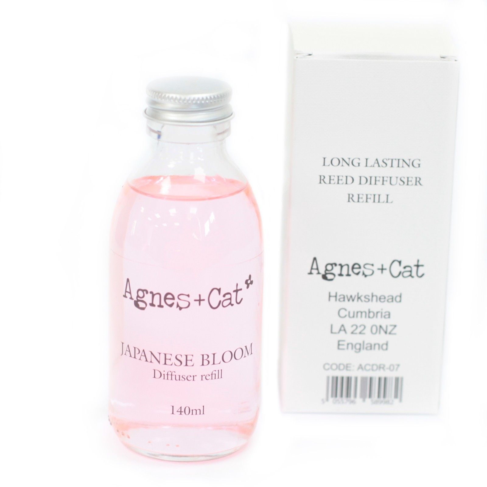 Agnes + Cat Japanese Bloom Reed Diffuser Refill (140ml)2