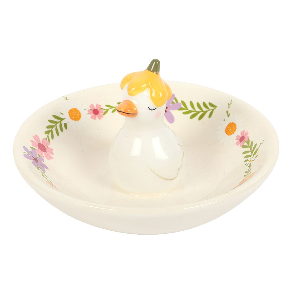 Daisy & Duck Ceramic Trinket Dish