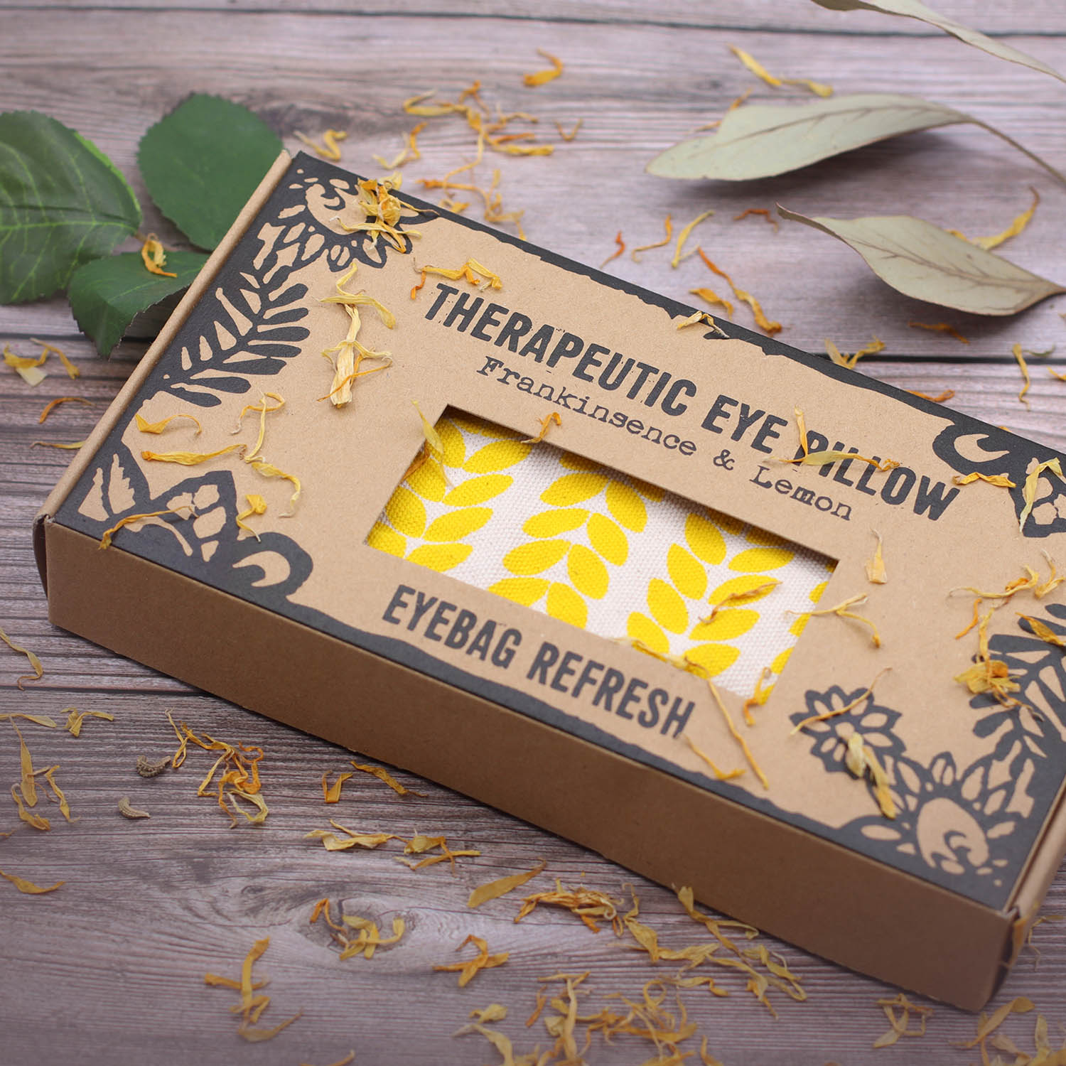Agnes & Cat Therapeutic Eye Pillow - Eyebag Refresh - Frankincense & Lemon1
