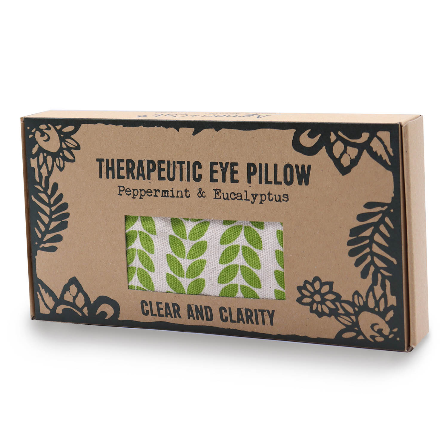 Agnes & Cat Therapeutic Eye Pillow - Clear & Clarity - Peppermint & Eucalyptus
