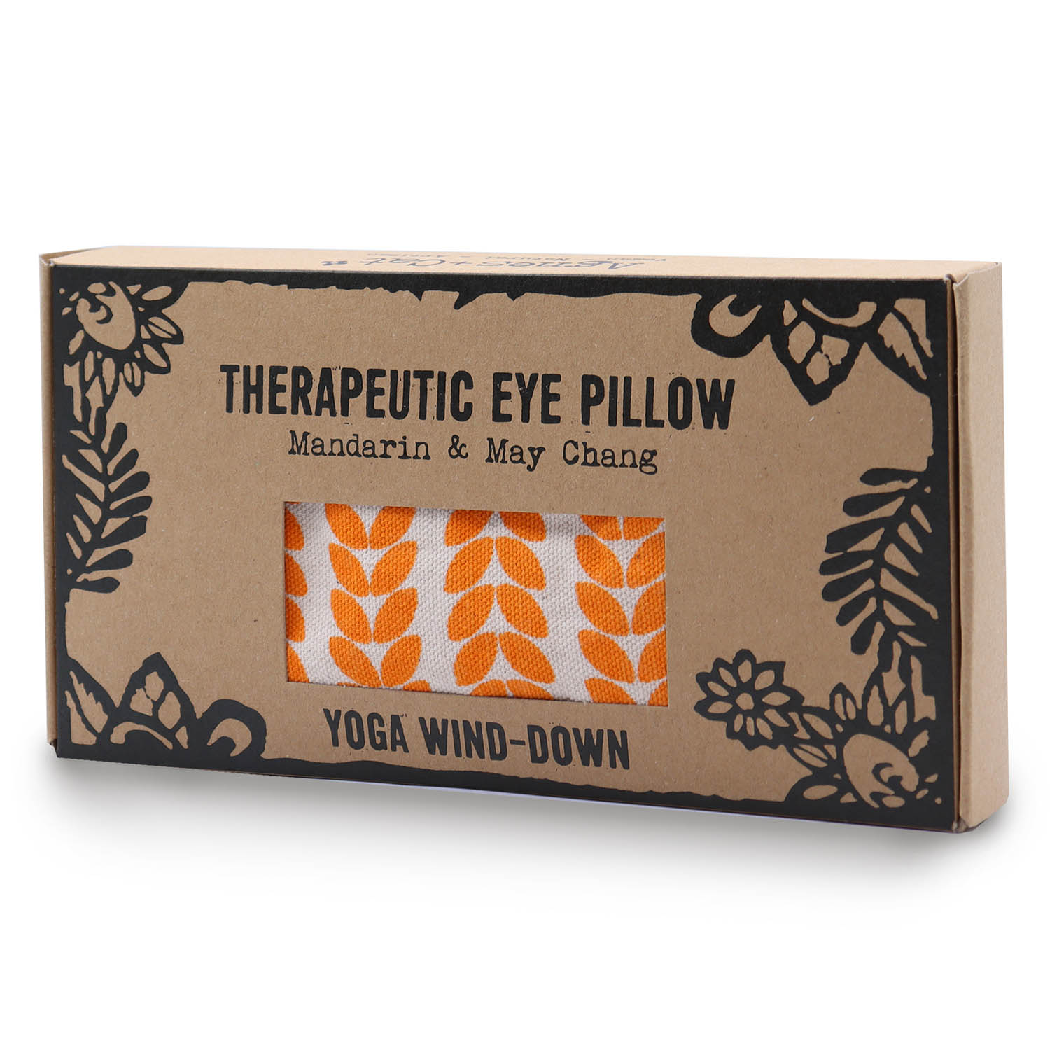 Agnes & Cat Therapeutic Eye Pillow - Yoga Wind-down - Mandarin & May Chang
