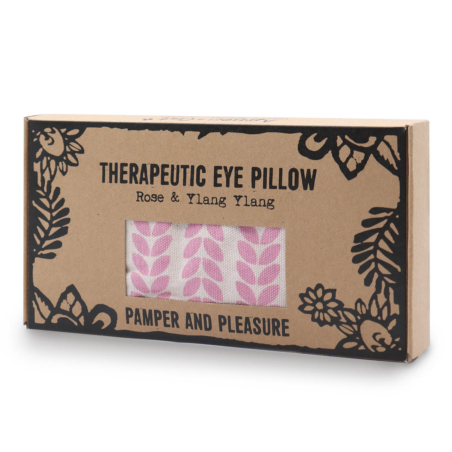 Agnes & Cat Therapeutic Eye Pillow - Pamper & Pleasure - Rose & Ylang Ylang