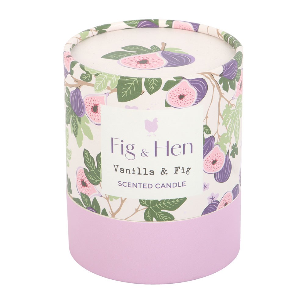 Fig & Hen - Vanilla & Fig Scented Candle2