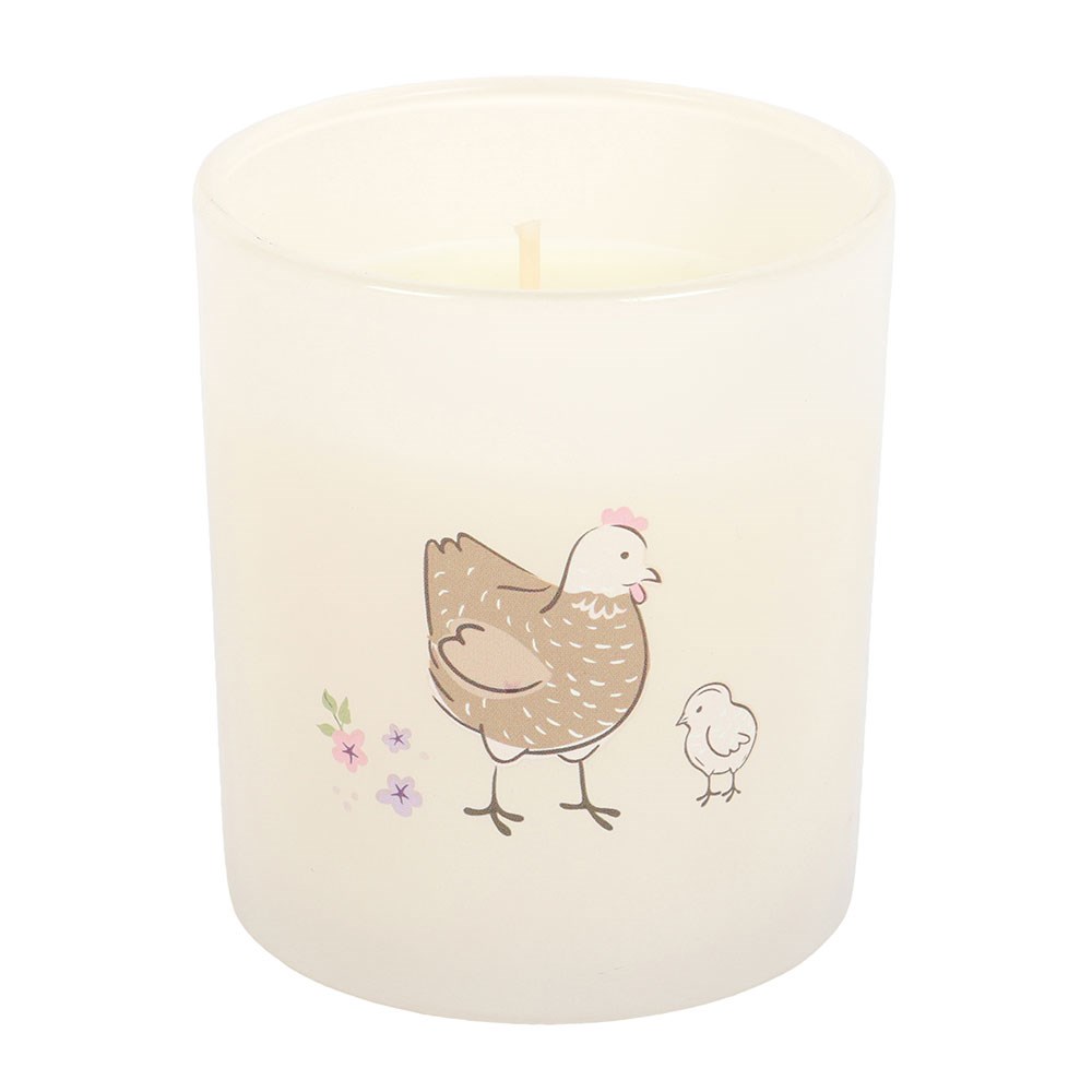 Fig & Hen - Nectarine Honey Scented Candle1