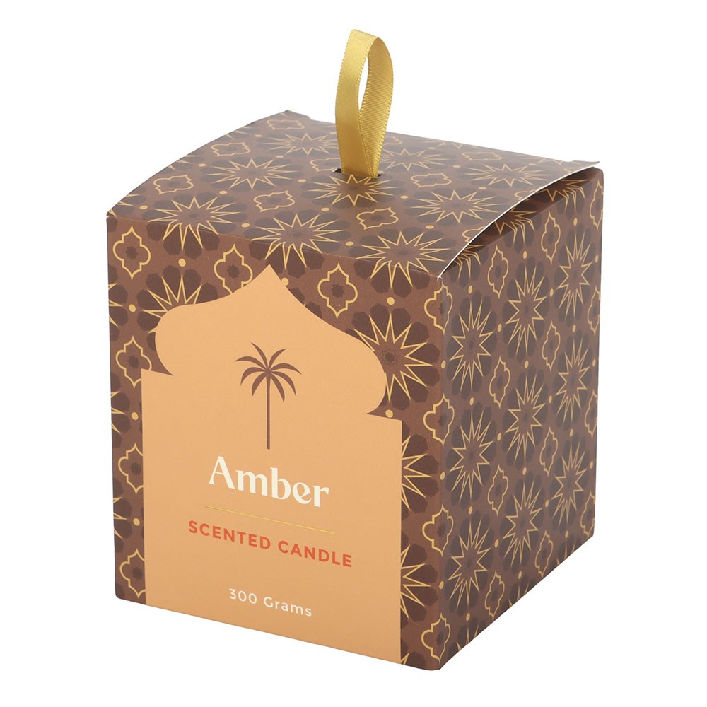 Arabian Nights Amber Scented Candle (300g)2