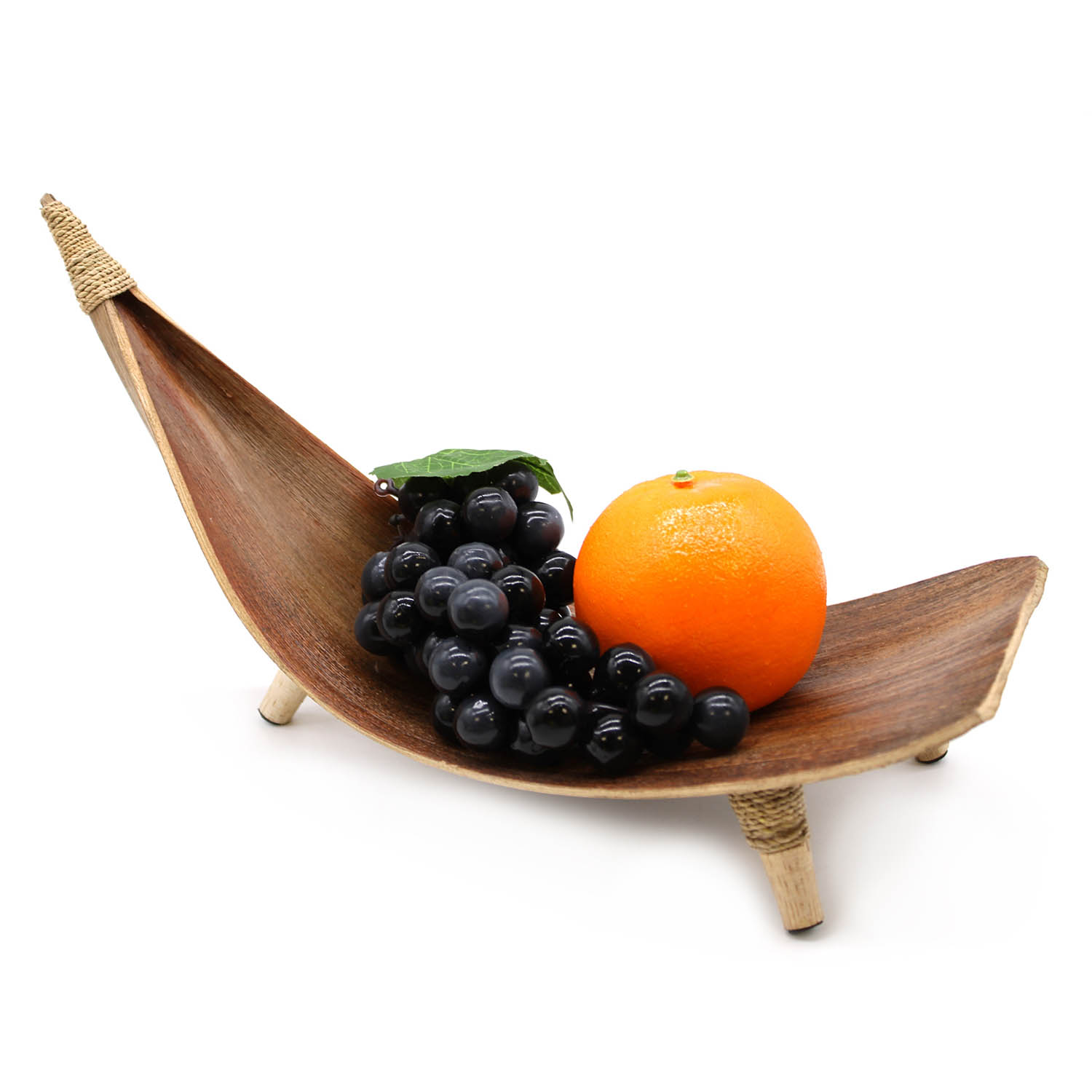 Natural Coconut Leaf Fruit Bowl Set – Handmade in Bali (Set of 3)4