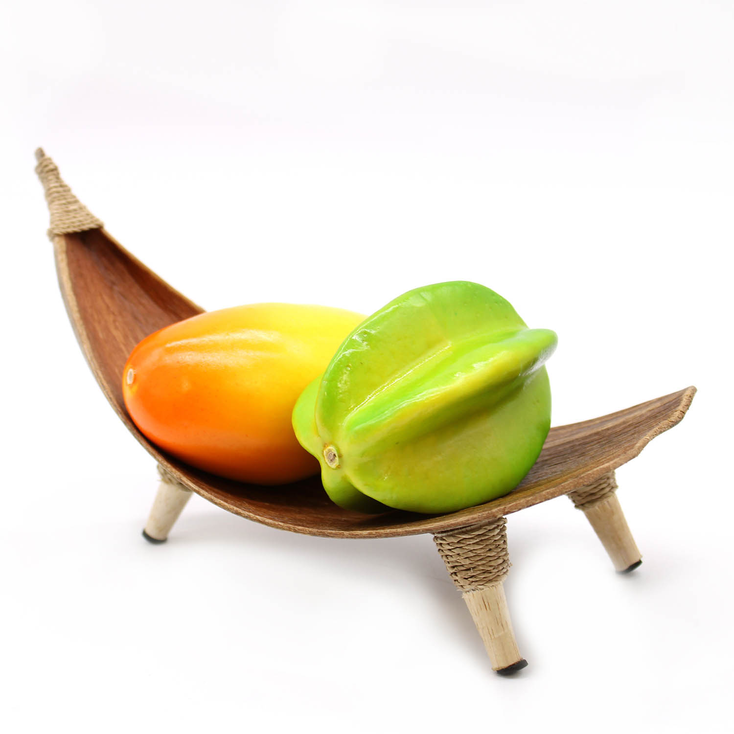 Natural Coconut Leaf Fruit Bowl Set – Handmade in Bali (Set of 3)5