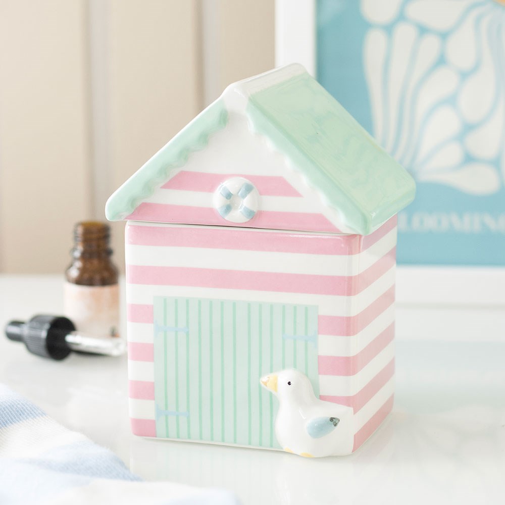 Pastel Pink Beach Hut Oil Burner3