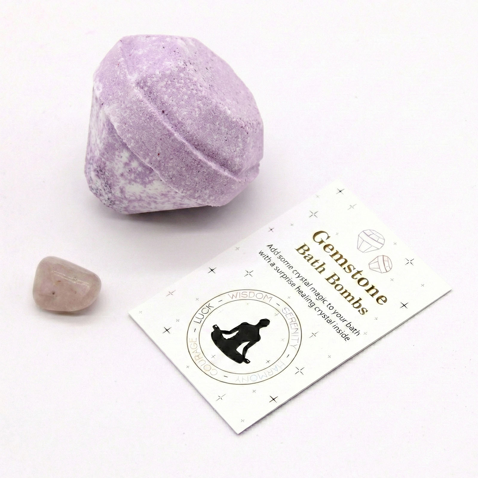 Gemstone Bath Bomb – Extreme Fragrance (With Surprise Crystal)