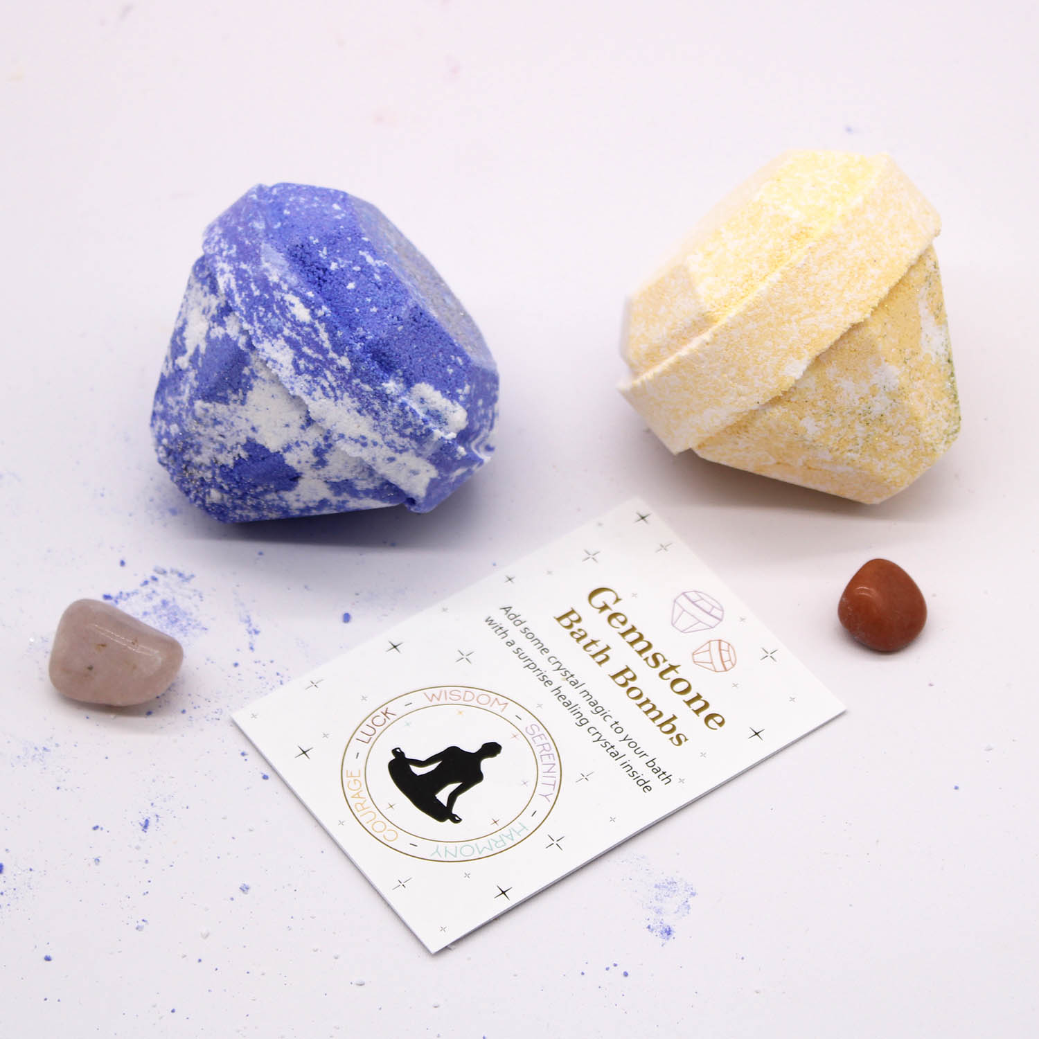 Gemstone Bath Bomb – Extreme Fragrance (With Surprise Crystal)5