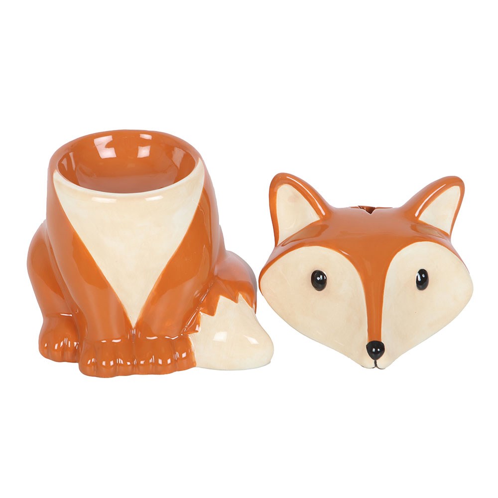 Fox Ceramic Oil Burner & Wax Warmer1