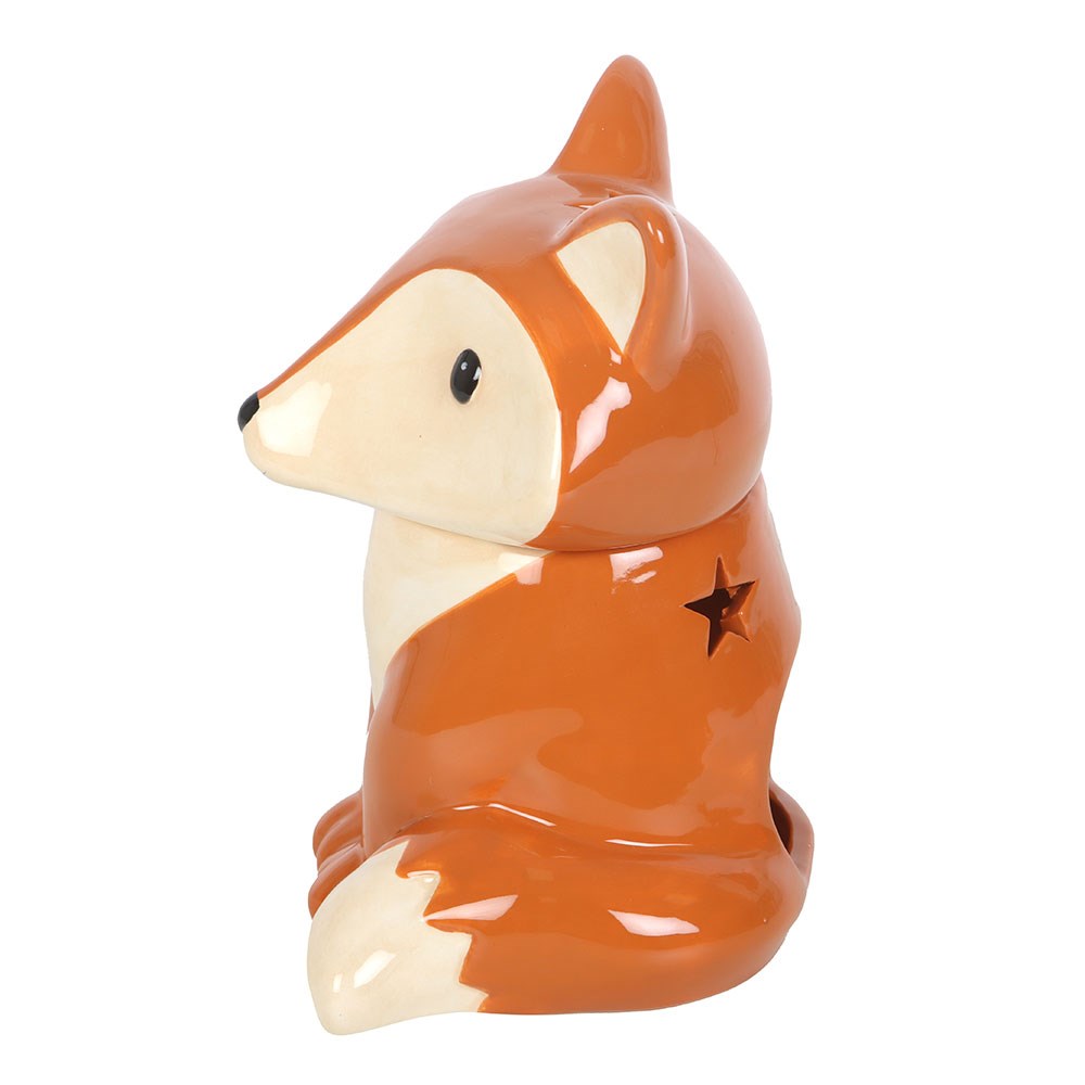 Fox Ceramic Oil Burner & Wax Warmer2