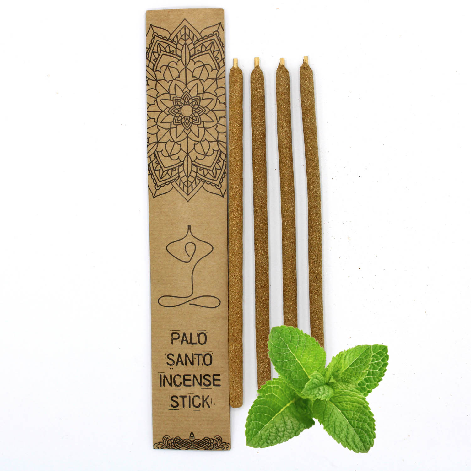 Premium Palo Santo Large Incense Smudge Sticks - Peppermint