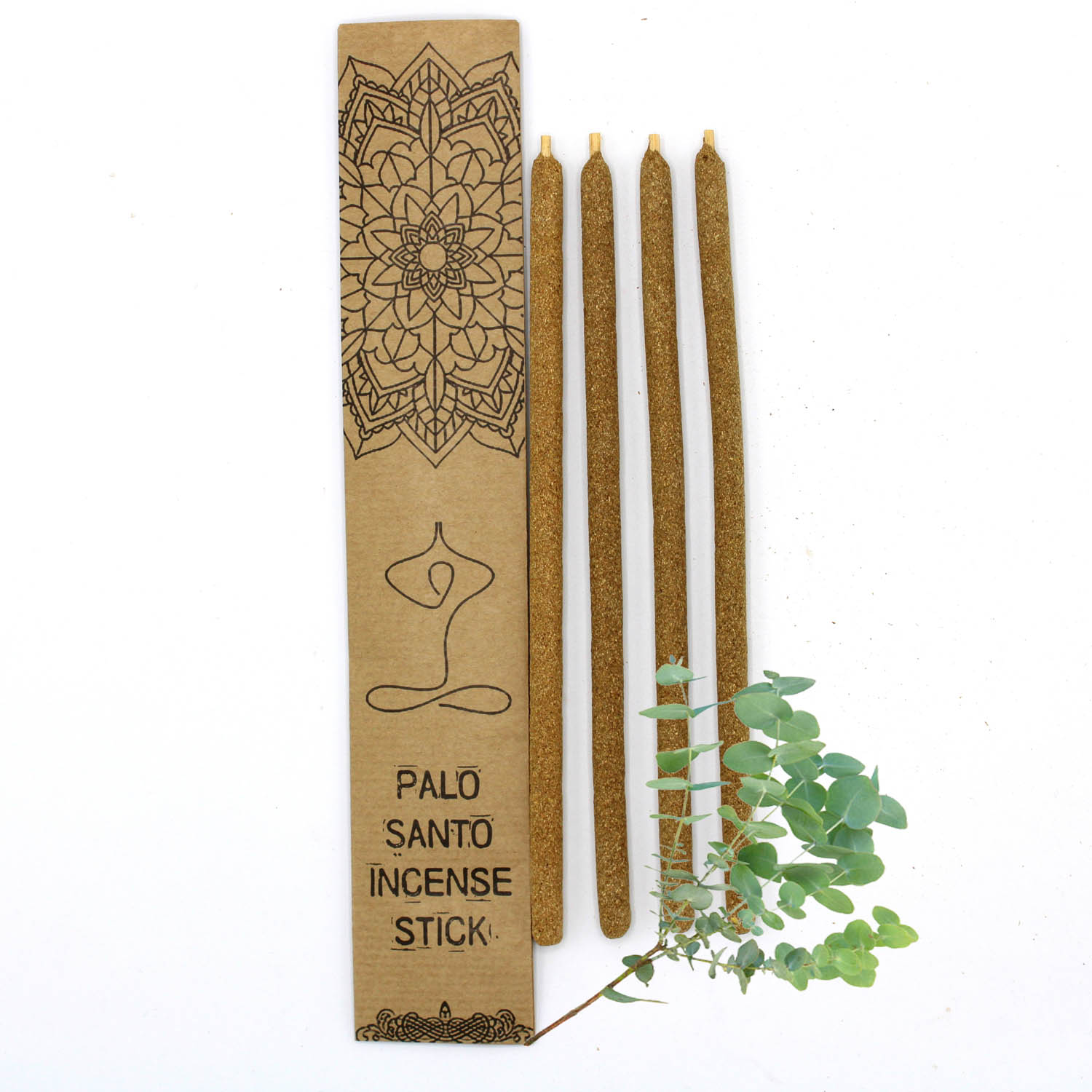 Premium Palo Santo Large Incense Smudge Sticks - Eucalyptus
