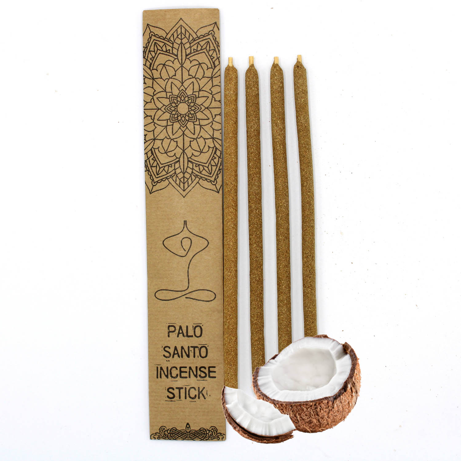 Premium Palo Santo Large Incense Smudge Sticks - Coconut