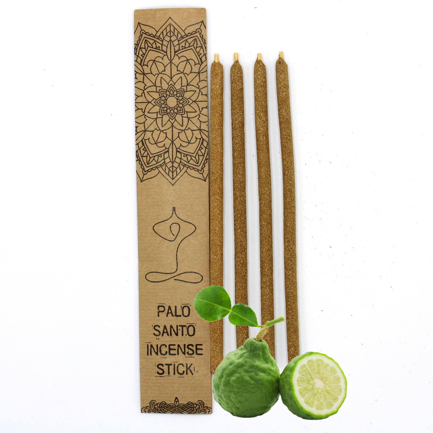 Premium Palo Santo Large Incense Smudge Sticks - Bergamot