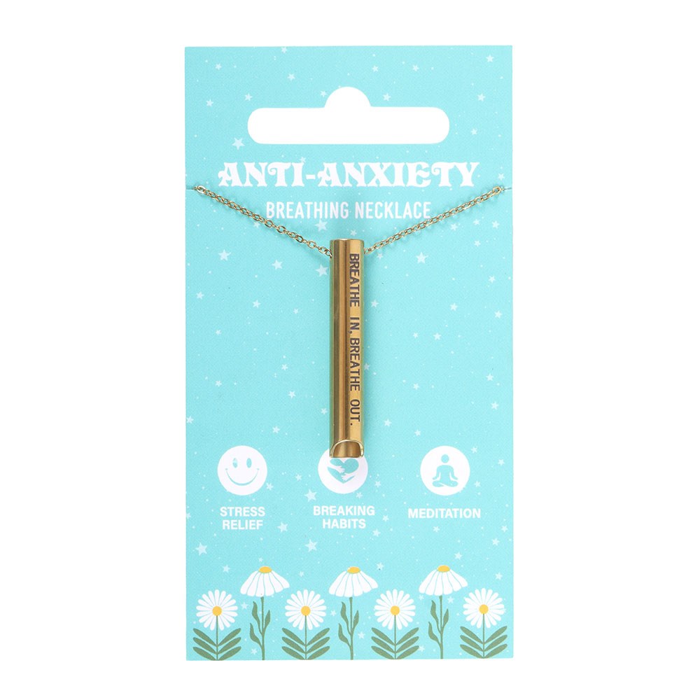 Mindful Breathing Necklace for Anxiety & Stress Relief