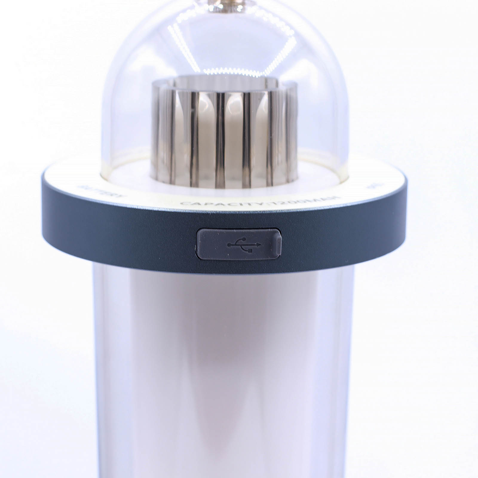 Rechargeable Outdoor Flame Effect Lamp - White USB-C & Multi-Colour LED3